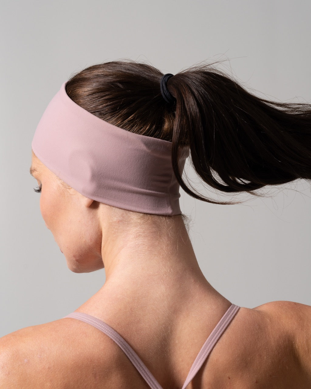 Poshknit Wide Headband - Rose Water