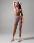 Siren Scrunch Short 5" - Rose Water