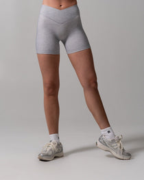 Siren Scrunch Short 5" - Platinum