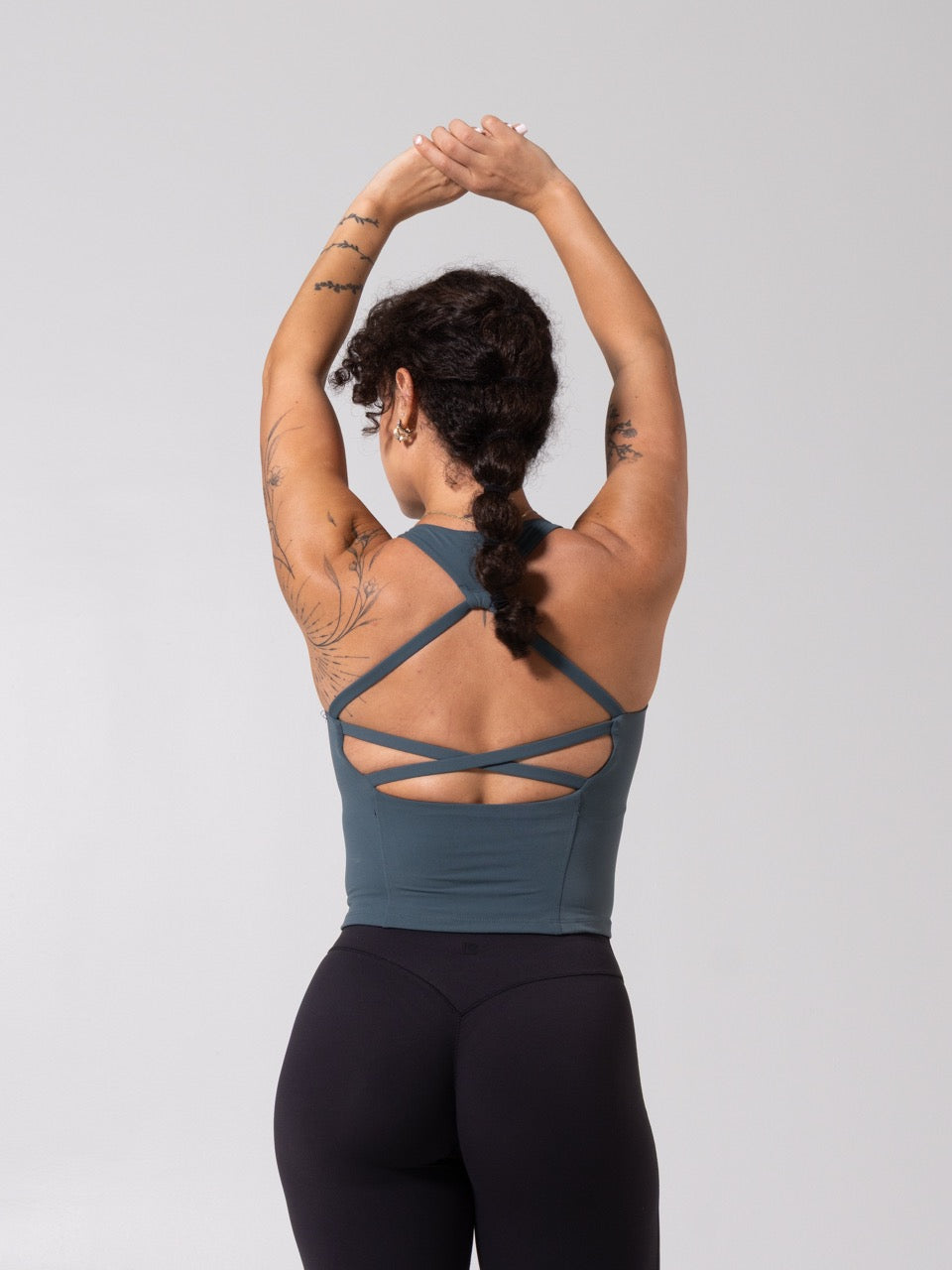 Karma Crop - Enchanted Teal
