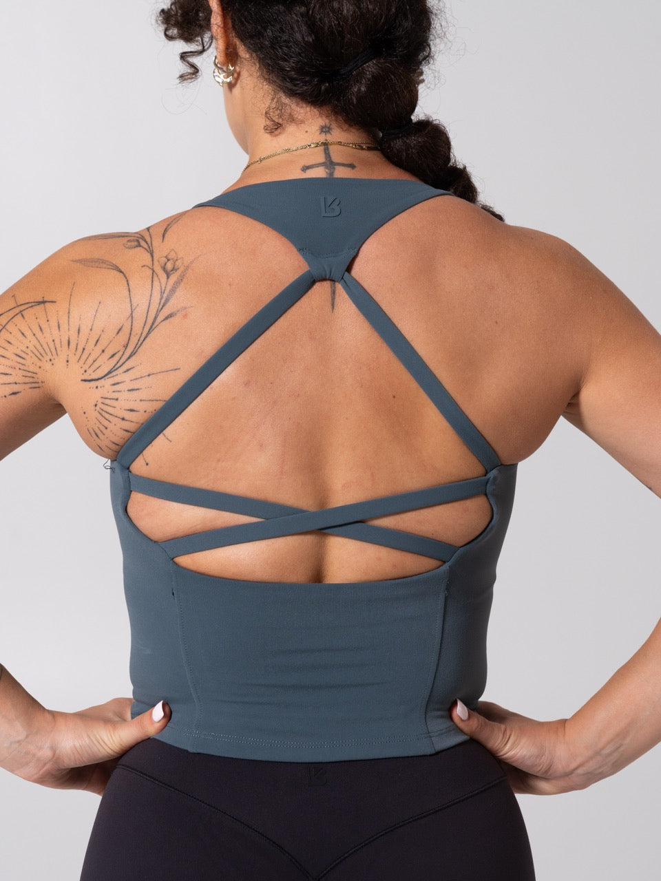 Karma Crop - Enchanted Teal