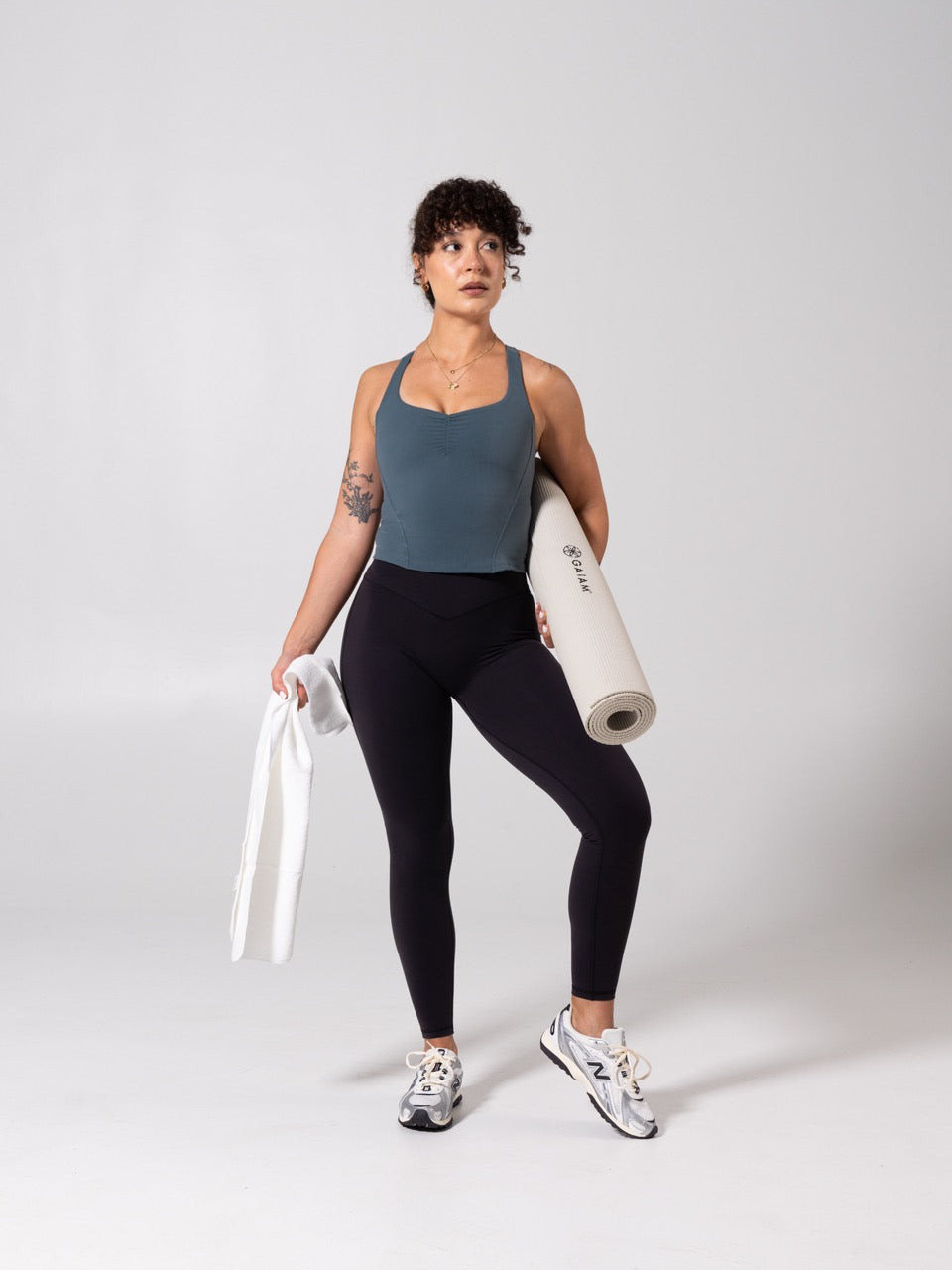 Karma Crop - Enchanted Teal