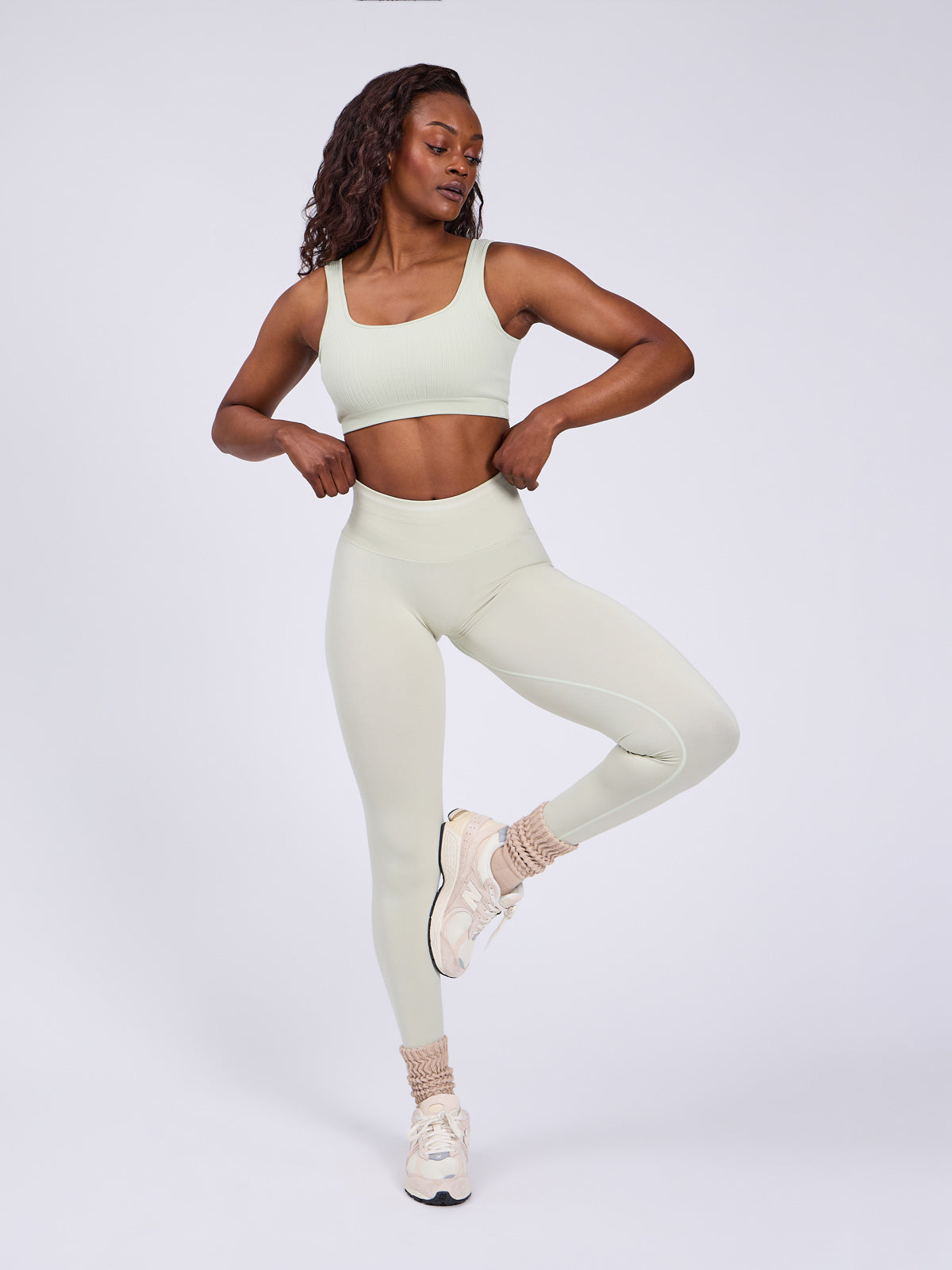 BBL Seamless Legging - Pistachio