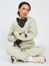 Thumbnail 1 of Dog Cloud Hoodie - Pistachio, 1 of 8