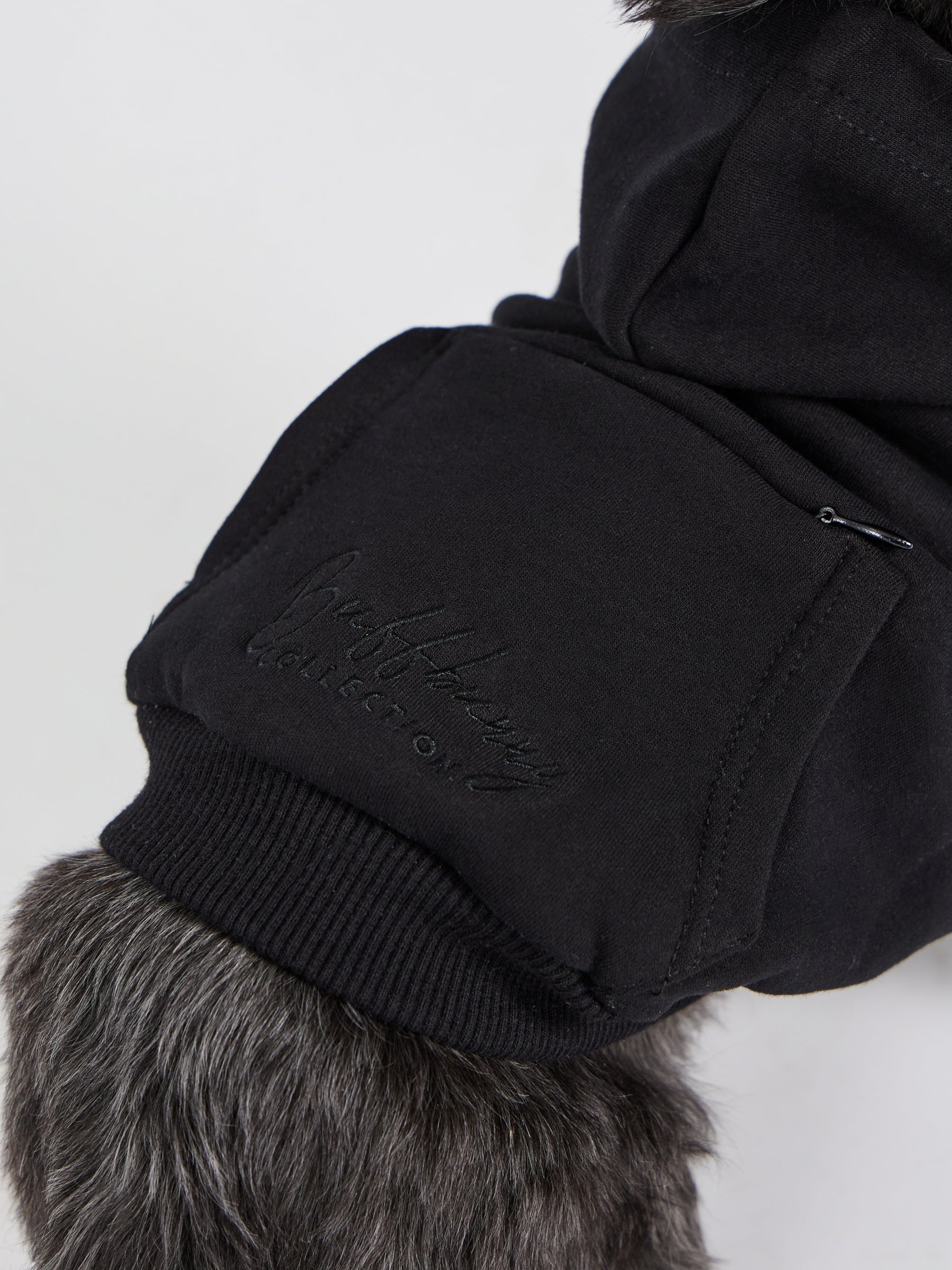 Dog Cloud Hoodie - Onyx Black