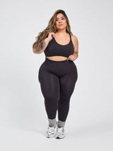Thumbnail 1 of Shape Seamless Sports Bra - Charcoal, 1 of 8