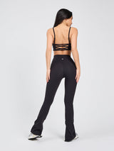 Thumbnail 2 of Ivy Wrap Sports Bra - Onyx Black, 2 of 8