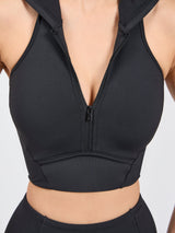 Thumbnail 9 of Colorado Crop Hoodie - Onyx Black, 9 of 9