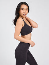 Thumbnail 4 of Shape Seamless Sports Bra - Charcoal, 4 of 8