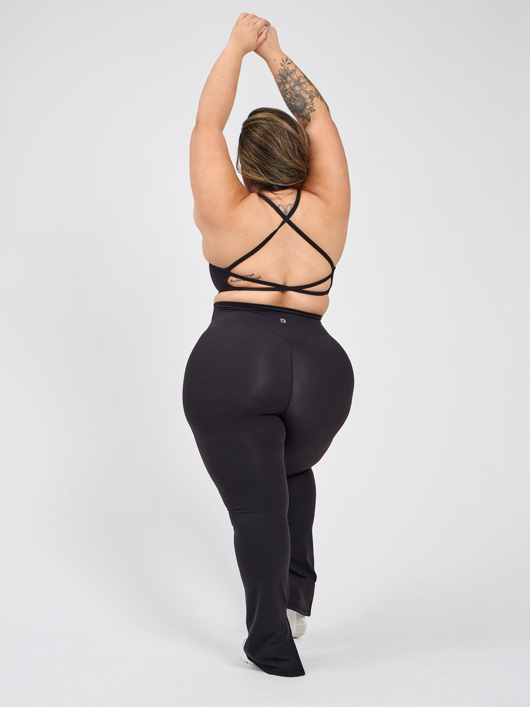 Rosa Boot Cut Legging - Onyx Black