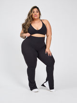 Thumbnail 2 of Rosa Boot Cut Legging - Onyx Black, 2 of 11