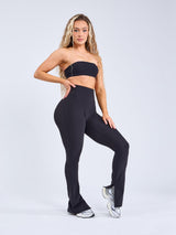 Thumbnail 1 of Rosa Boot Cut Legging - Onyx Black, 1 of 11