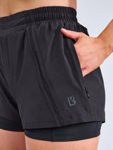 Thumbnail 6 of Hot Girl Run Short - Onyx Black, 6 of 8
