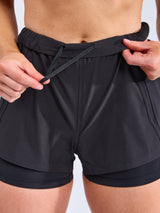 Thumbnail 7 of Hot Girl Run Short - Onyx Black, 7 of 8