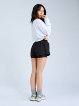 Thumbnail 2 of Hot Girl Run Short - Onyx Black, 2 of 8