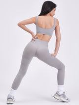 Thumbnail 7 of Scoop Seamless Sports Bra - Earl Grey, 7 of 11