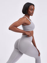 Thumbnail 1 of BBL Seamless Legging - Earl Grey, 1 of 7
