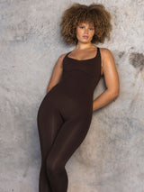 Thumbnail 1 of Corset Bodysuit - Cold Brew, 1 of 6