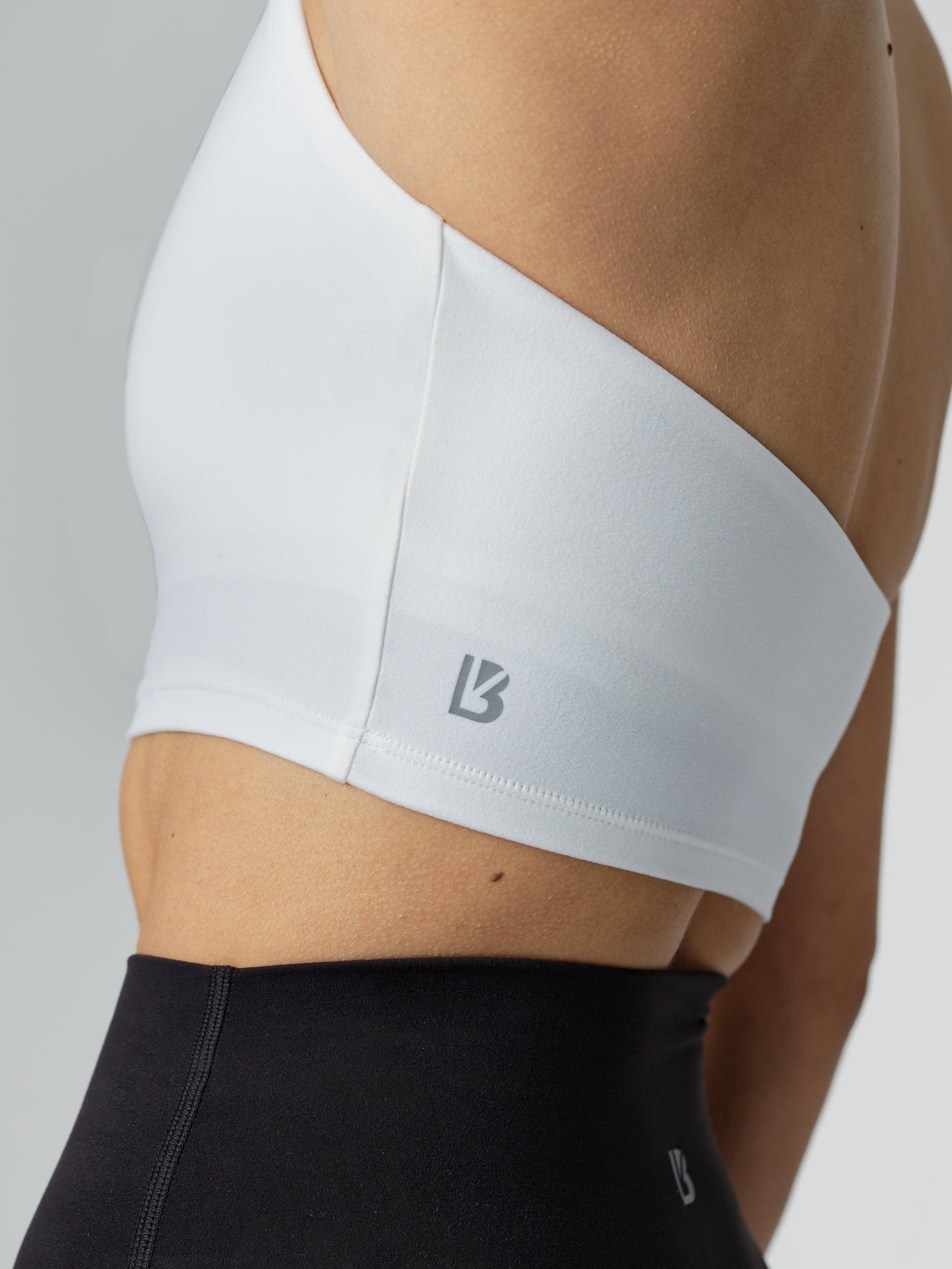Revolution Halter Crop - White