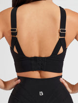 Thumbnail 11 of Harmony Halter Sports Bra - Onyx Black, 11 of 18