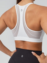 Thumbnail 4 of Ambrosia Sports Bra - White, 4 of 6