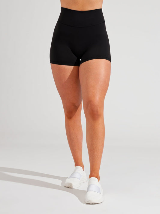 Black biker shorts