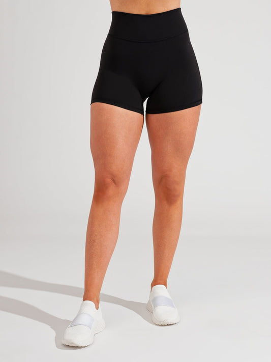 Onyx Black Legacy Short 4 Biker Shorts – Buffbunny Canada