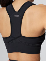 Thumbnail 24 of Sphynx Ribbed Sports Bra - Onyx Black, 24 of 27