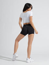 Thumbnail 4 of AirKnit Reversible Crop - Ivory, 4 of 8