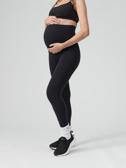 Energy Foldover Legging - Onyx Black