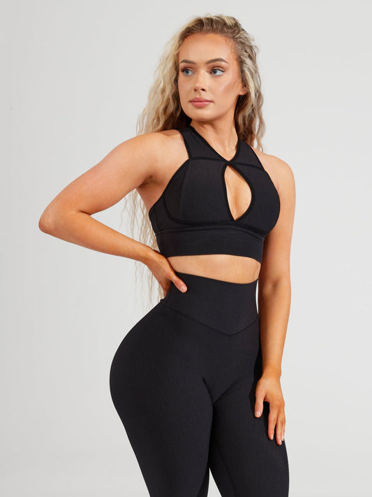 Revolution Sports Bra - Onyx Black